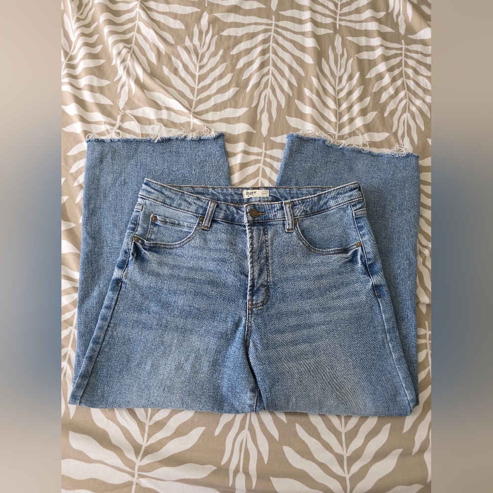 Womens OAT Wide Legged Jeans